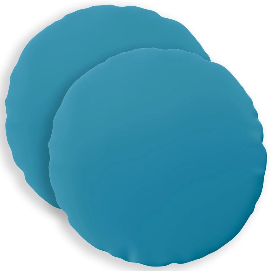 Federa 2 pcs HEERLEN Azzurro Ø 40 cm Poliestere 922357