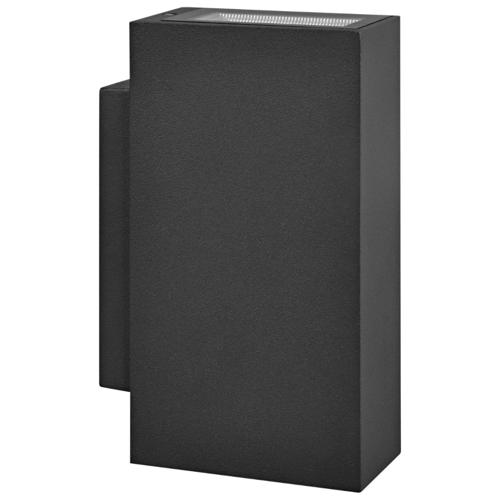 Applique esterna LED nera 4000K su/giù Orlean-B Polux