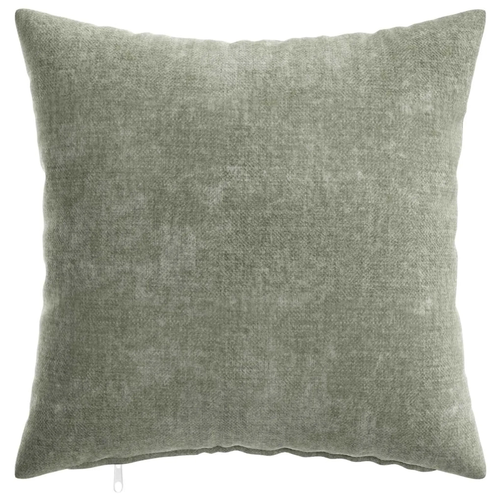 Federa 6 pz HEERLEN Verde 40 x 40 cm Tessuto Chenille 908513