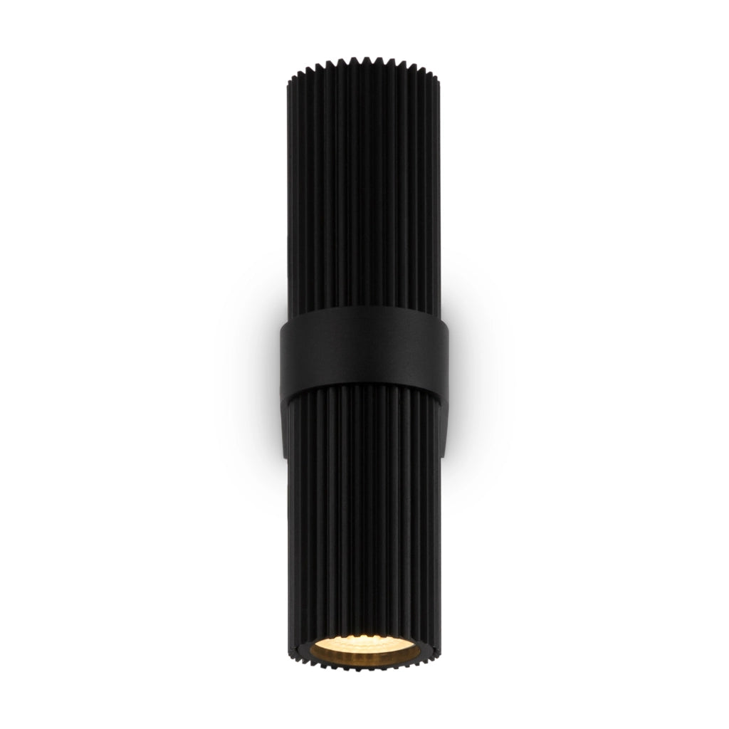Maytoni applique moderna Dynamics 2 luci GU10 nero alluminio