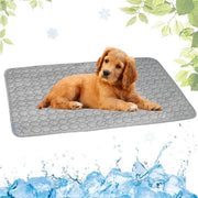 Matte per Cani Estivi - Resistente allo Sfregamento - Dimensioni 100 x 70 cm - Colore Grigio