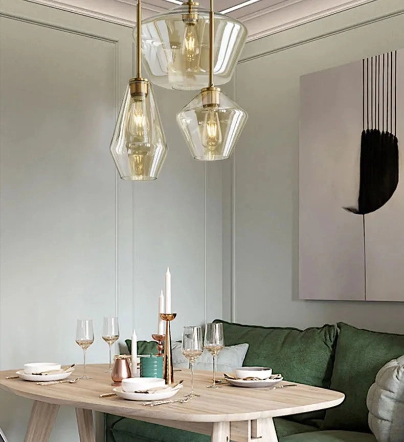 Lampada Da Soffitto Di Vetro APP438-1CP