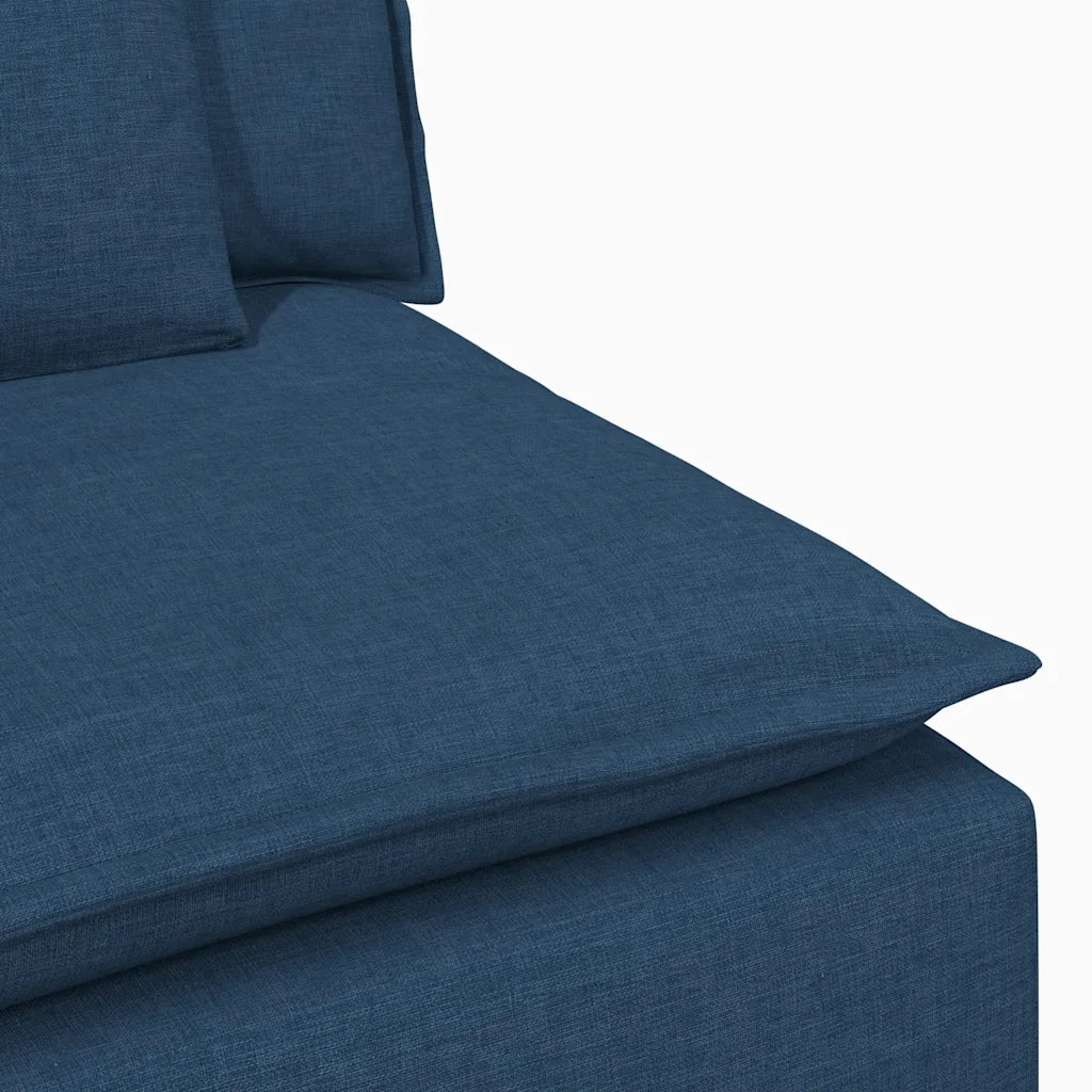 Modulo Terminale Bracciolo Divano Modulare con Cuscini 100 cm 4104394