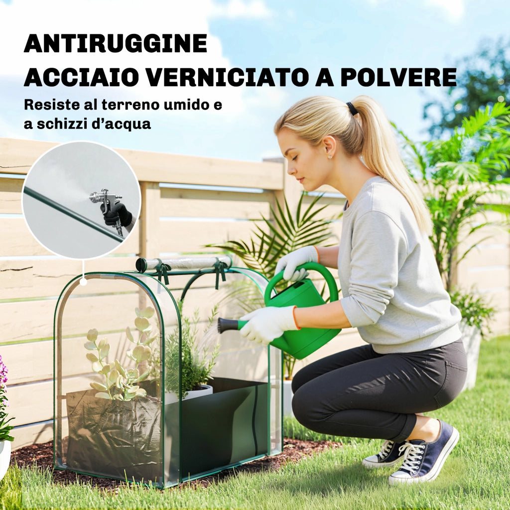 Serra da Giardino ¨C Minimal ¨C Verde 68x50x70 cm