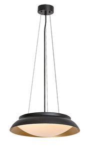 Lampada a sospensione LED 24W Hafsa Rabalux nero oro
