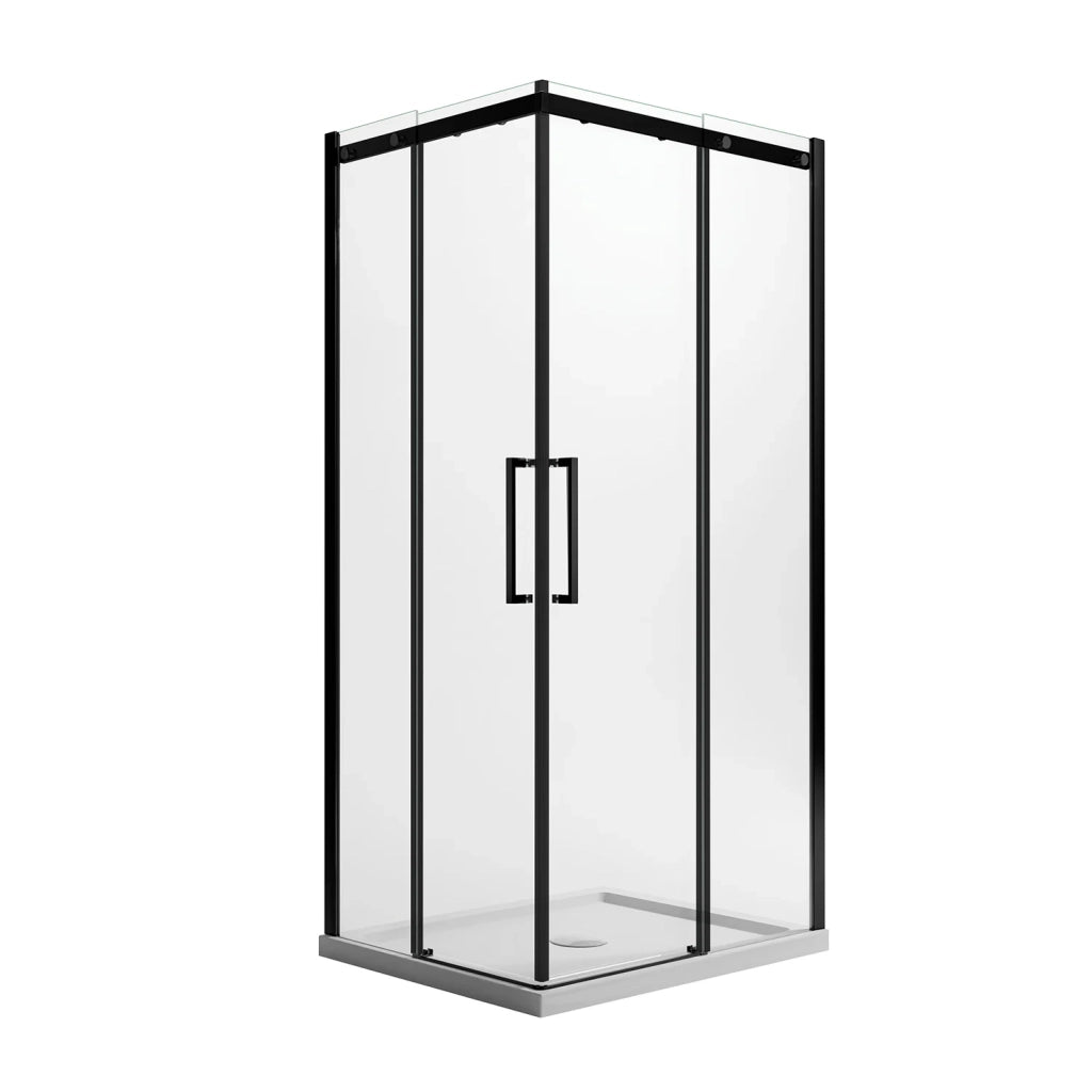 Box Doccia Rettangolare 70x80 CM 198 CM Vetro Trasparente 8 MM Destra con EasyClean mod. Prime Bla Corner