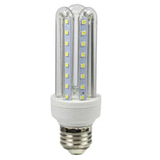 Trade Shop - Lampadina A Led E27 14 W Luce Calda Fredda Naturale Lampada Tubolare U-14w - -bianco Freddo      -