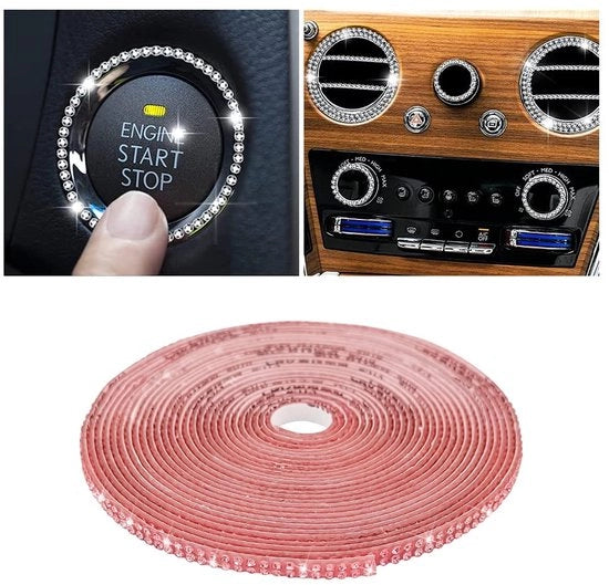 Strisce di auto trim 500 cm - Strisce decorative - Adesive auto - Materiale premium - Adatto per auto - Scelta di colori - Strisce auto adesive