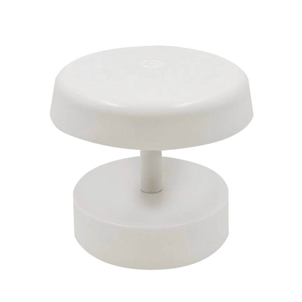 Lampada da tavolo led ricaricabile IP54 colore bianco mod. San