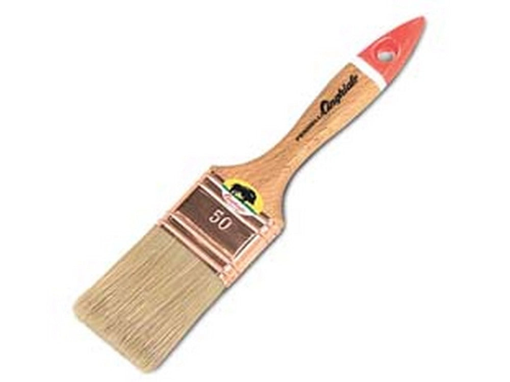 12pz pennellessa setola bionda ghiera ramata serie 537 - mm.40 cod:ferx.fer288460
