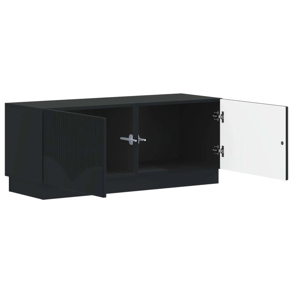 Mobile TV Nero Legno ingegnerizzato 897336