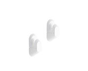 1coppia gedy 8026 junior appendabiti bianco cod:ferx.23483