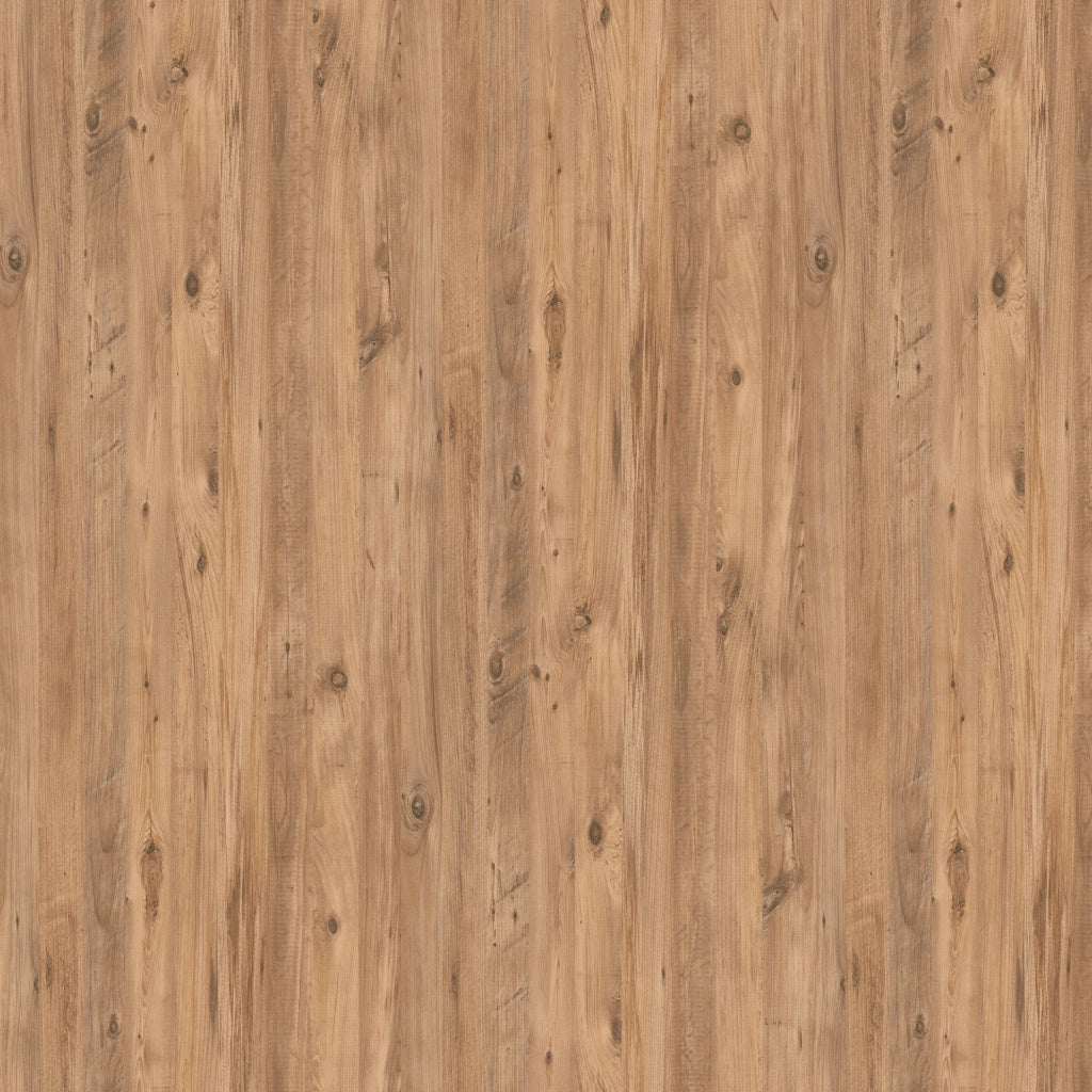Tavolino da Divano Holeby con Rotelle e Piano Rotondo - color Legno [en.casa]