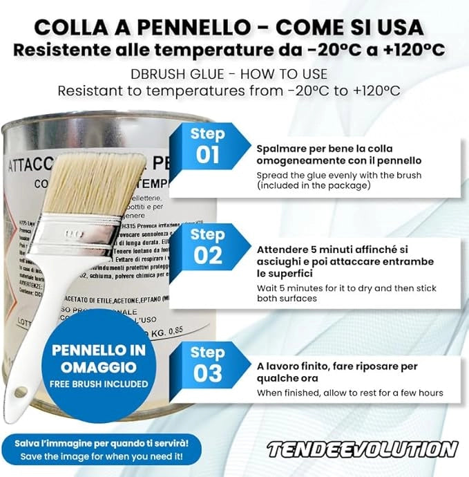 Kit Riparazione Tessuto Cielo Auto - Nido D'ape Beige Con 1 Colla a Pennello - Misura 1,50 x 3 m - Adatto anche per Pannelli Portiere e Pantoni