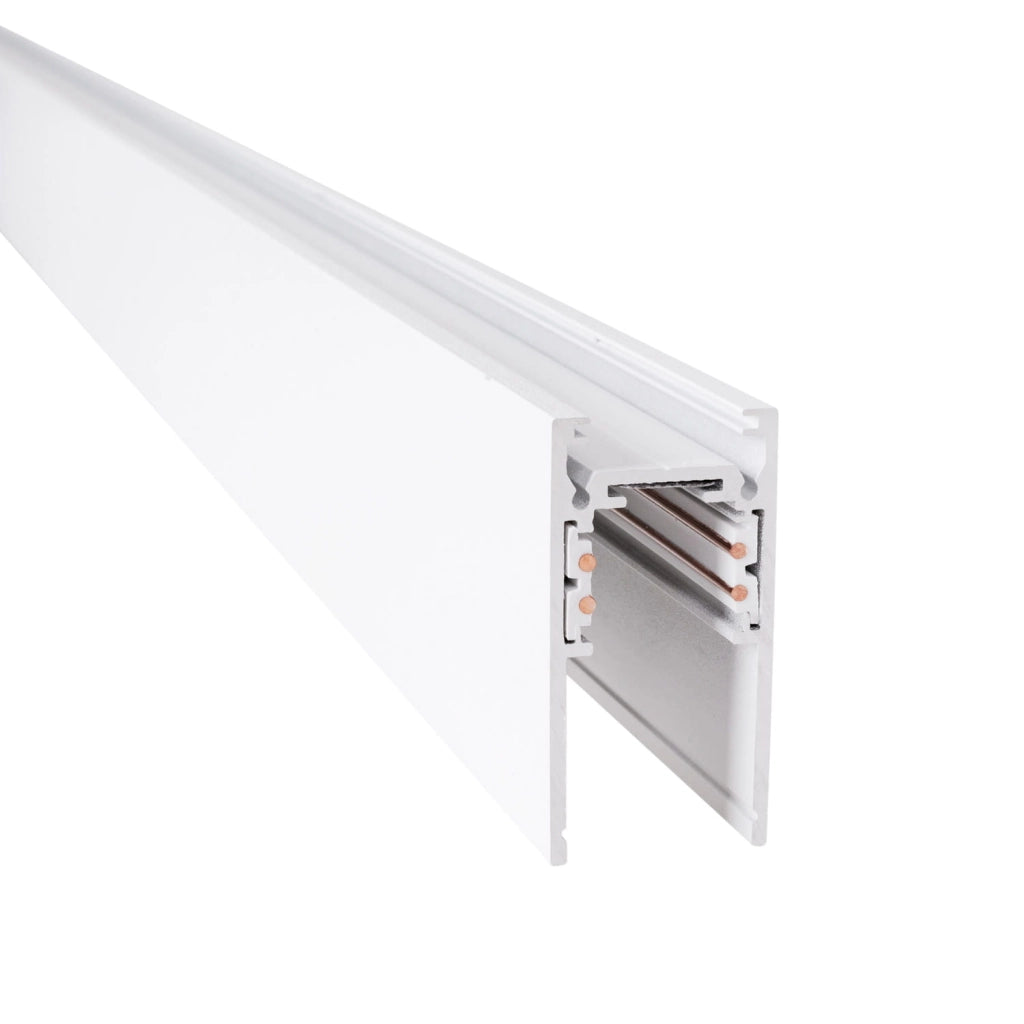 Binario magnetico profondo a plafone 2m bianco Maxlight