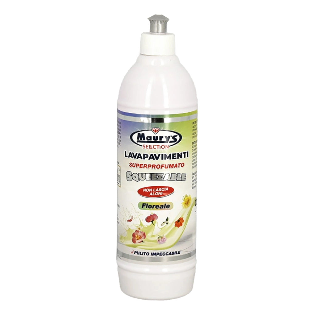 MAURY'S LAVAPAVIMENTI SUPERPROFUMATO SQUEEZABLE 750ML FLOREALE