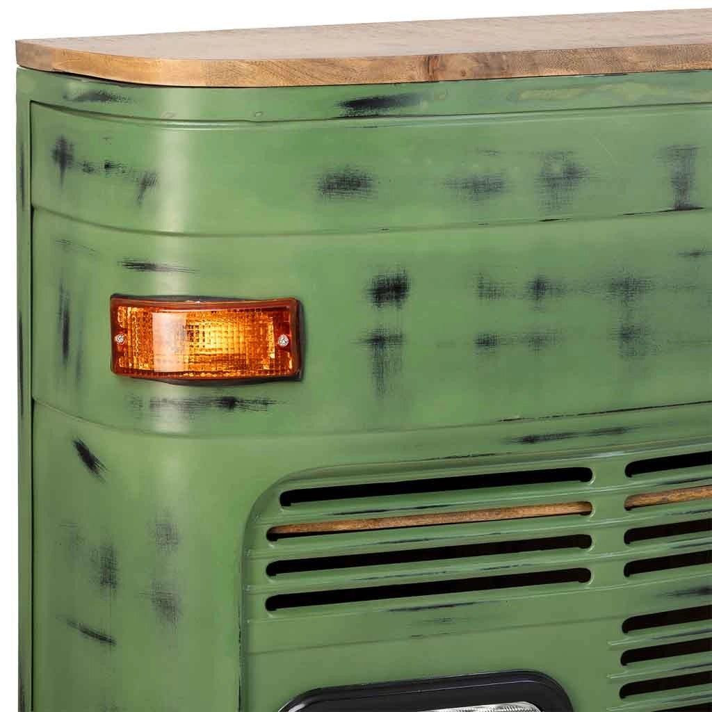 Mobile bar verde  241x40x108