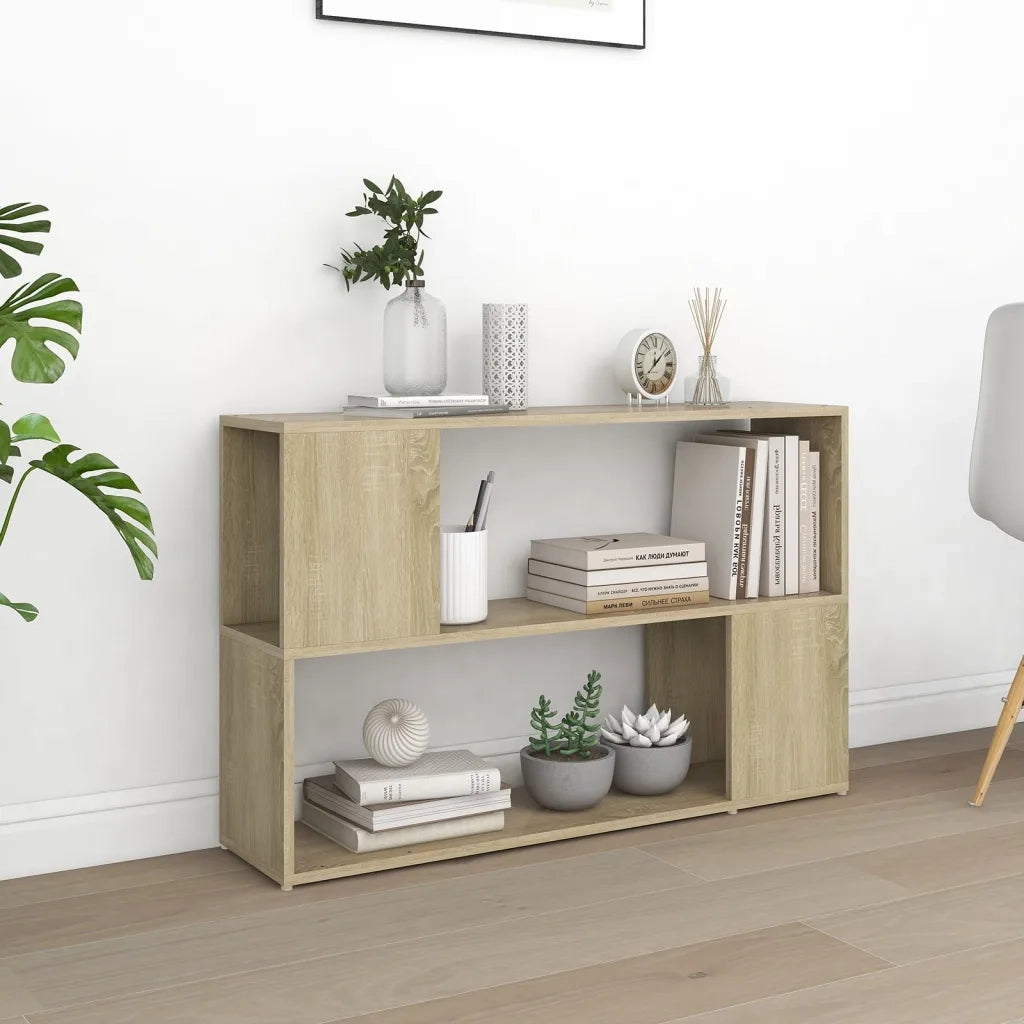 Libreria Rovere Sonoma 100x24x63 cm in Truciolato 809173
