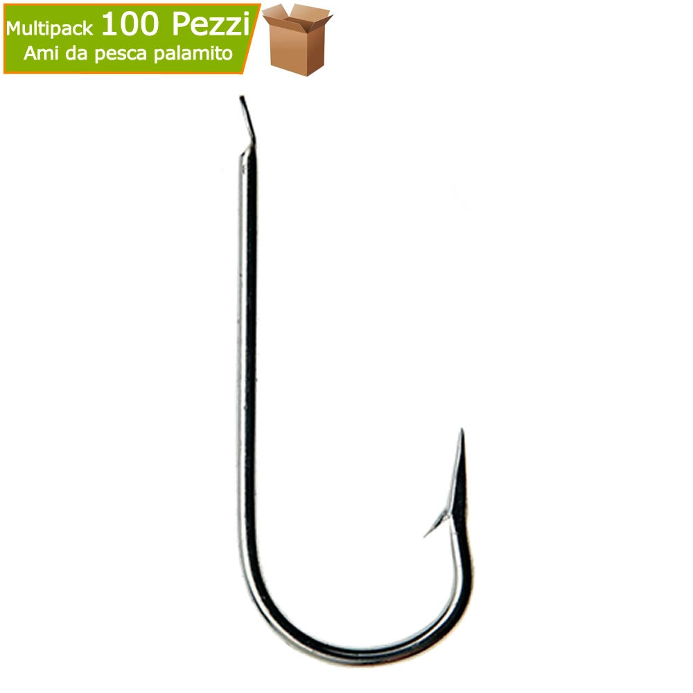 Ami da pesca serie 2315 n°5 confezione da 100 pezzi cromati