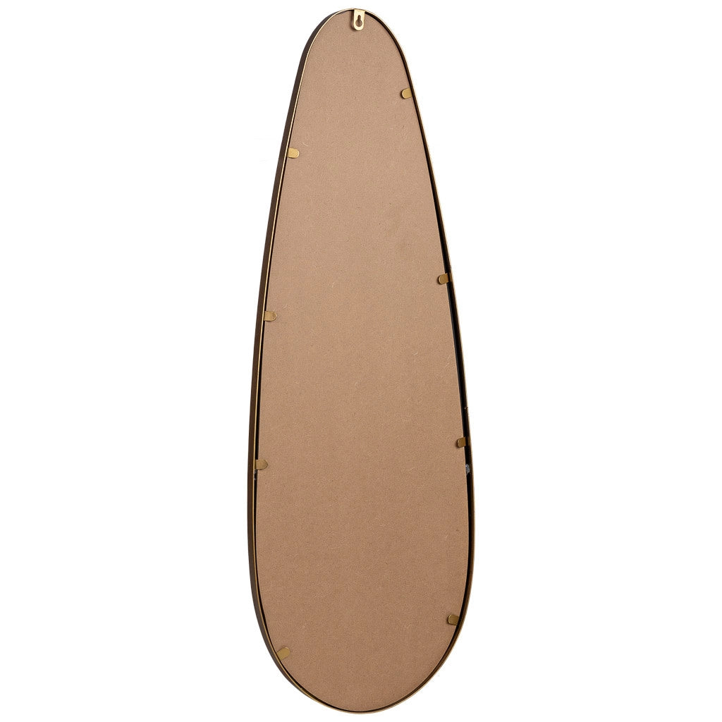 Specchio parete metallo 97.5x35x02h cm