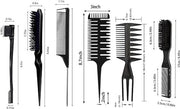 Kit di pettinatura per capelli professionale a 8 pezzi
