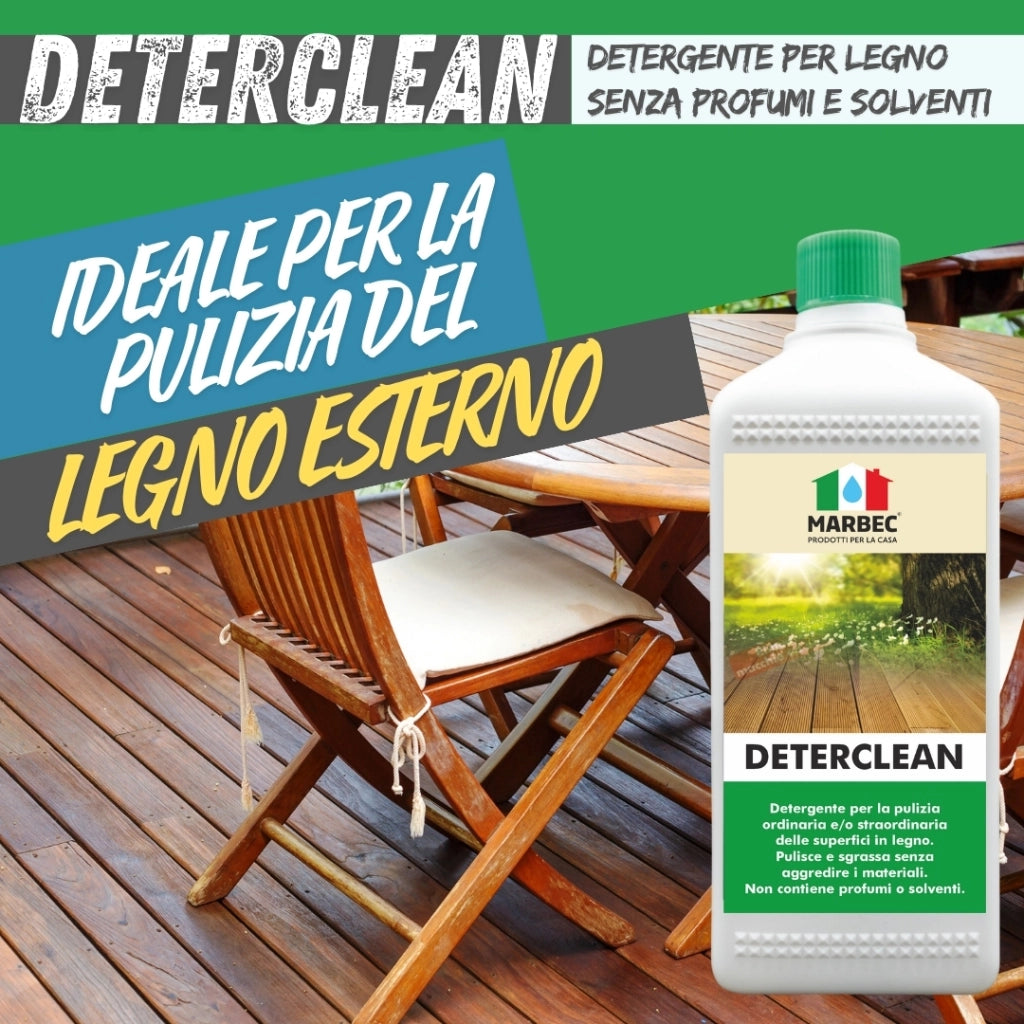 Detergente per pavimenti in legno DETERCLEAN   1LT
