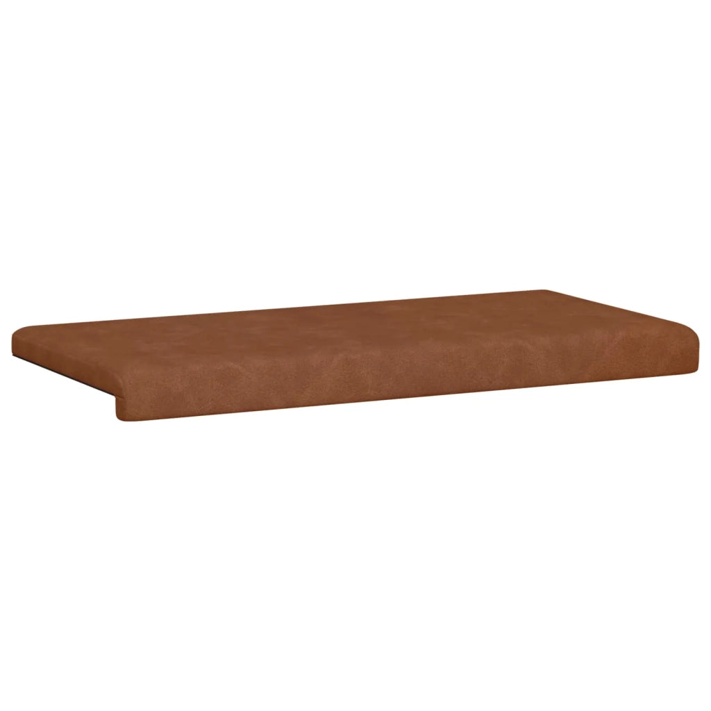 Cuscino per panchina Similpelle Marrone Profondità 35 cm 42043276