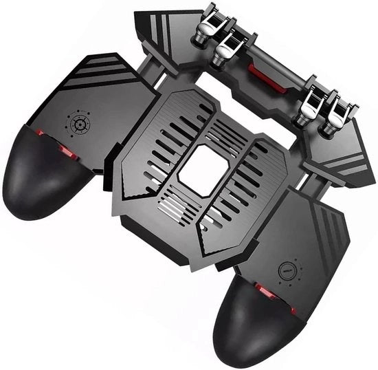 Controller per Giochi Mobili con 6 Dita - Sensore di Precisione Professionale - Ventilatore di Raffreddamento.