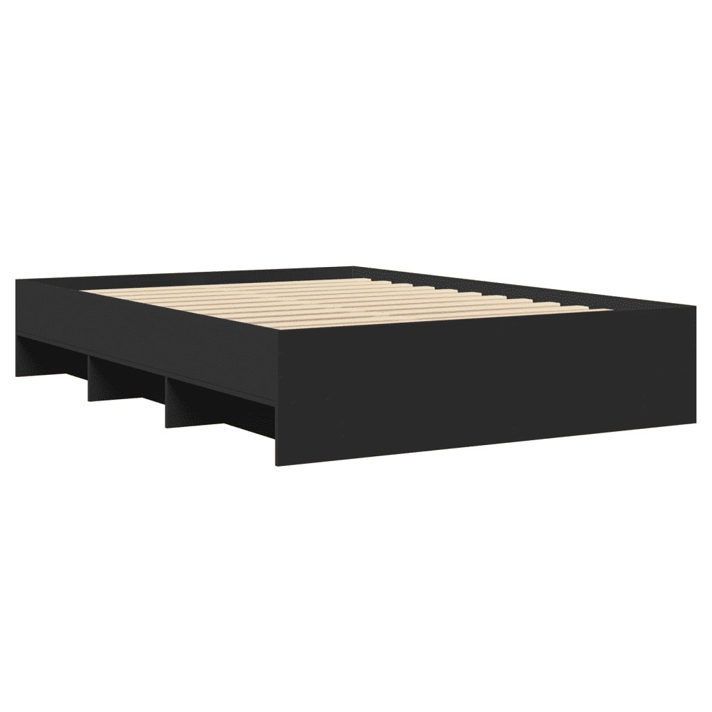 Giroletto Nero 140x190 cm in Legno Multistrato