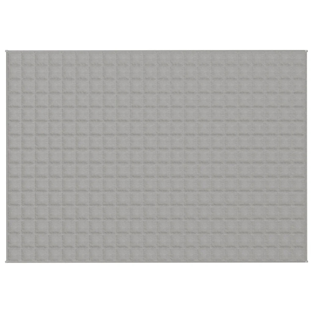 Coperta Ponderata Grigia 155x220 cm 7 kg Tessuto