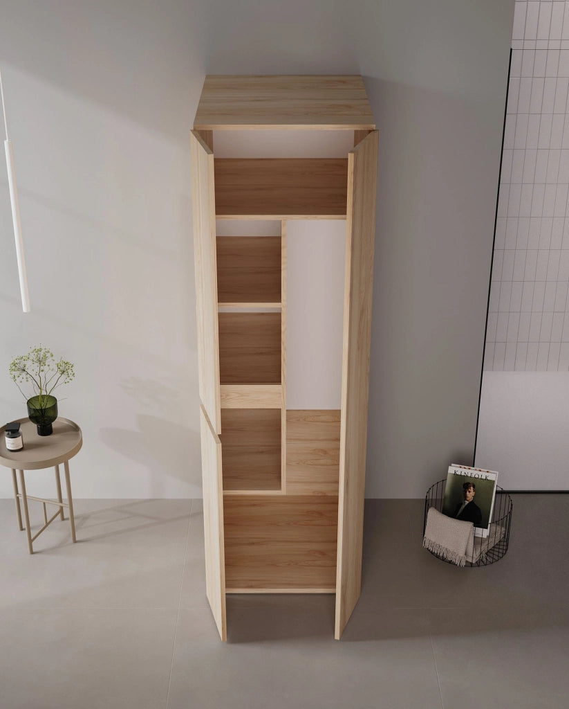 Armadio da bagno "Solis 60" - cm - Rovere