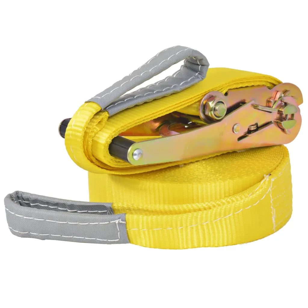 Slackline 15 m x 50 mm 150 kg Gialla 142667
