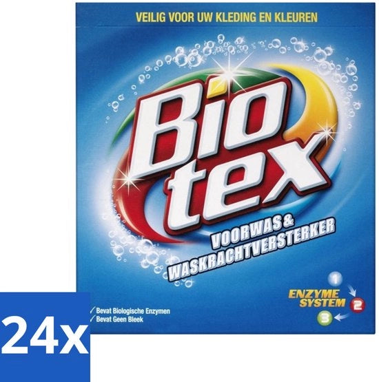 24 x Pretrattamento e Rafforzamento della Spazzola - Detersivo - Bianco e Colorato - 50 Lavaggi - Detersivo - Rimosso Macchie - Detersivo Biologico - Rafforzamento Lavaggio -
