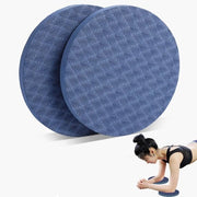 Protezioni ginocchia yoga robuste e arrotondate - antiscivolo - 1 pezzo