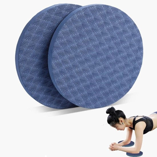 Protezioni ginocchia yoga robuste e arrotondate - antiscivolo - 1 pezzo