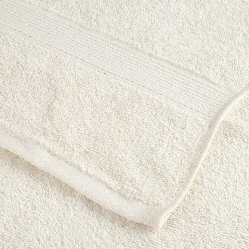Asciugamano per Ospiti SOLUND 2 pcs Crema 15 x 21 cm 550 gsm 137464