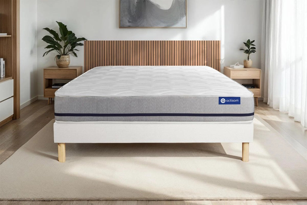 Kit rete e materasso Actimemo soft 120x210cm - Spessore : 20cm- memory foam - Moderatamente rigido