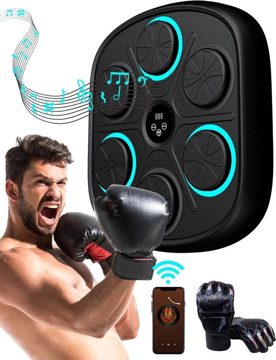 Macchina di allenamento a boxe a casa - Consegna di boxe a muro - Manopole da boxe - Allenamento di agilità - Sicurezza per bambini