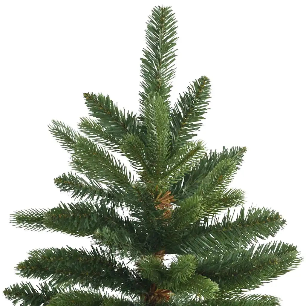 Albero di Natale Artificiale con Rami Pieghevoli Verde 210 cm 42019314