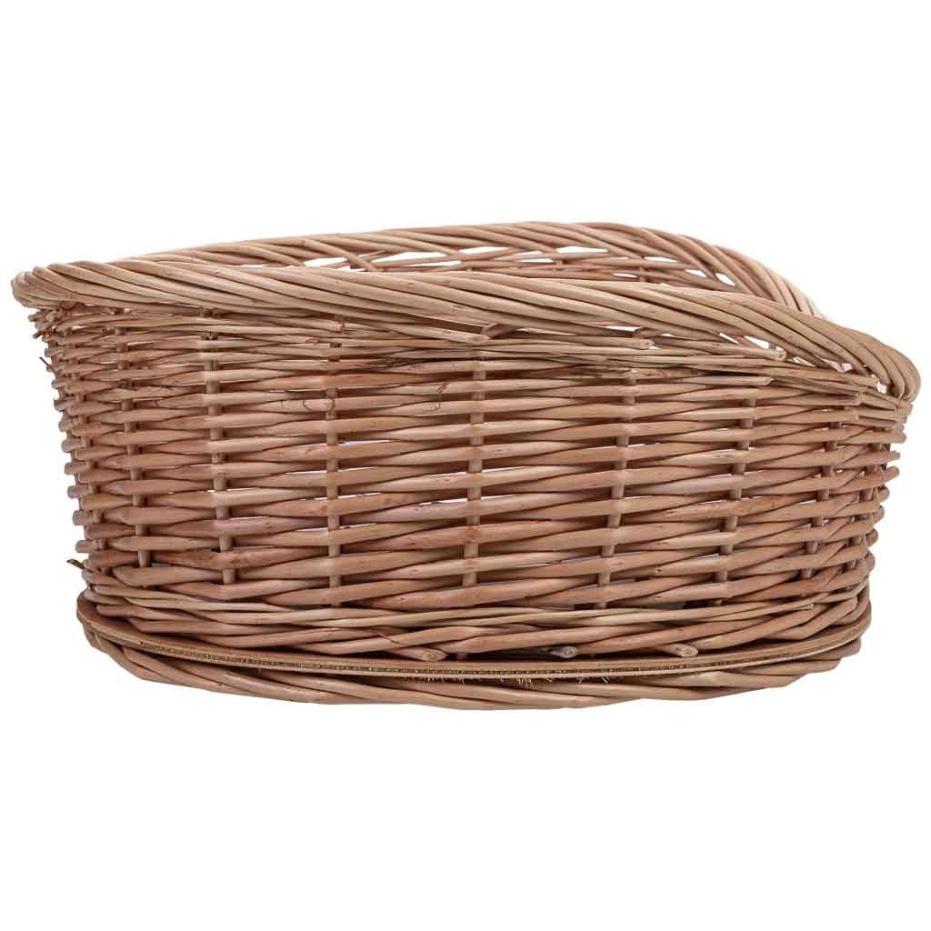 Cuccia in vimini per animali 60x45x12/19h cm