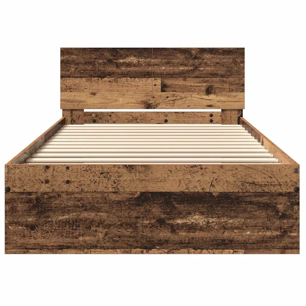 Struttura del letto Legno vecchio 203 x 104 x 70 cm 3376050