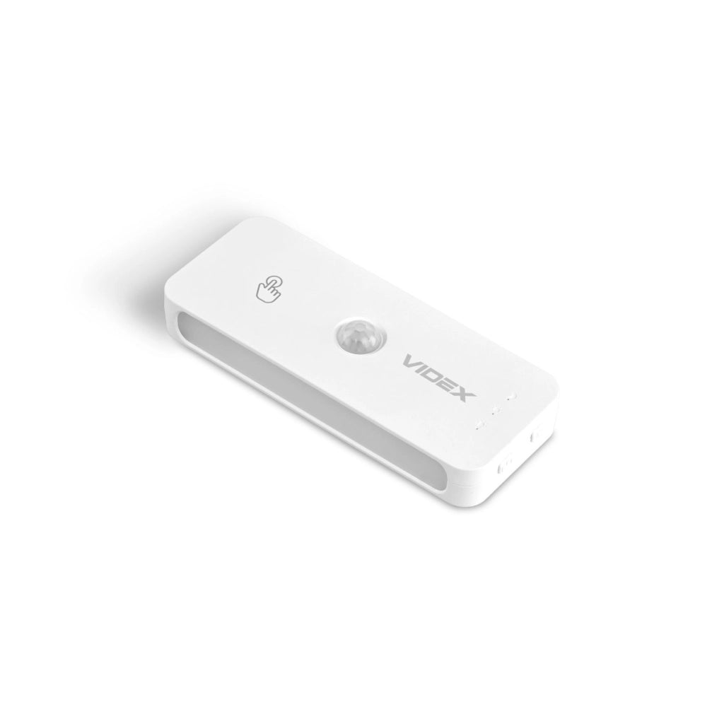 Lampada LED ricaricabile PIR USB‑C magnetica Videx VL‑NL053W‑S