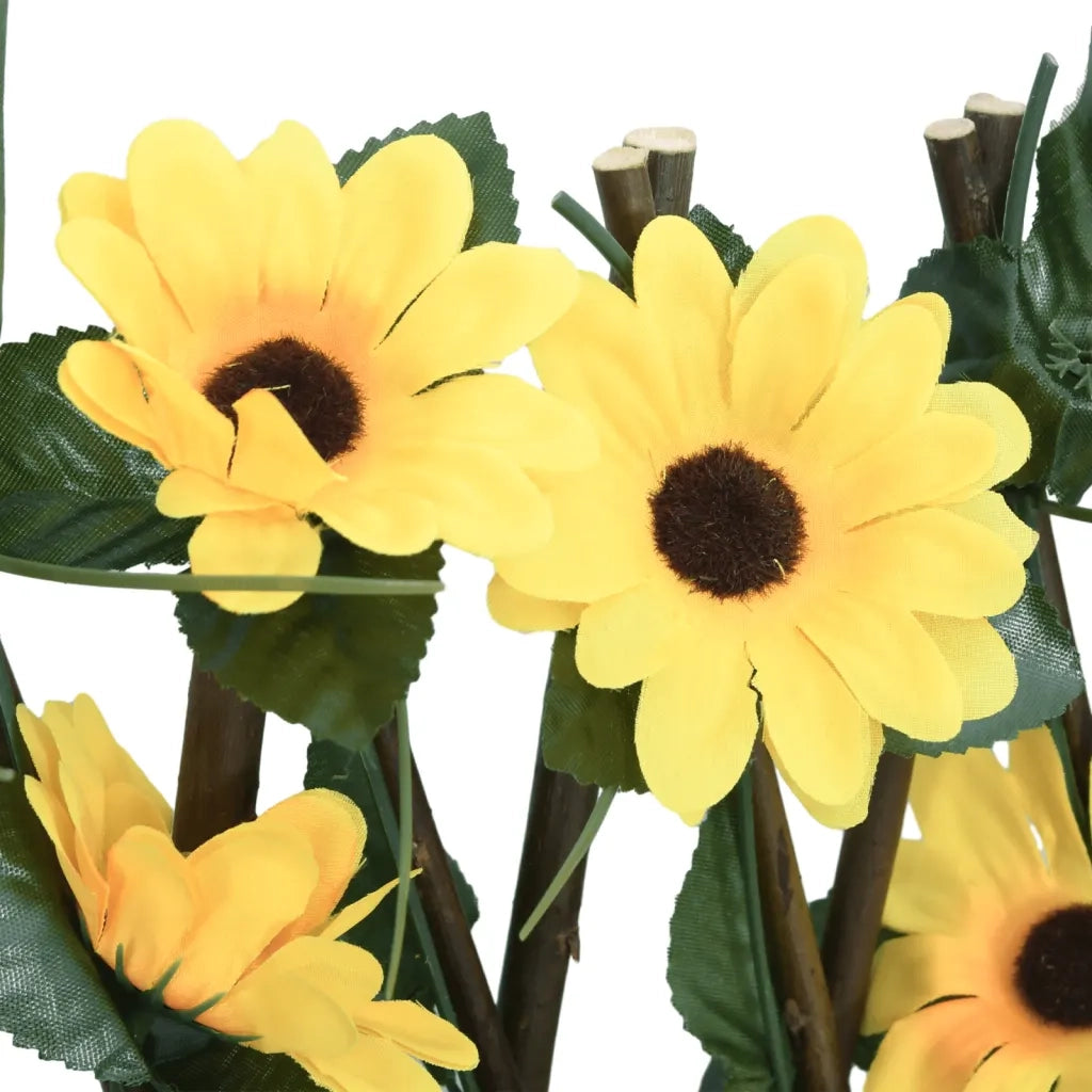 Traliccio Edera Artificiale Espandibile 5pz Giallo 180x20 cm 366597