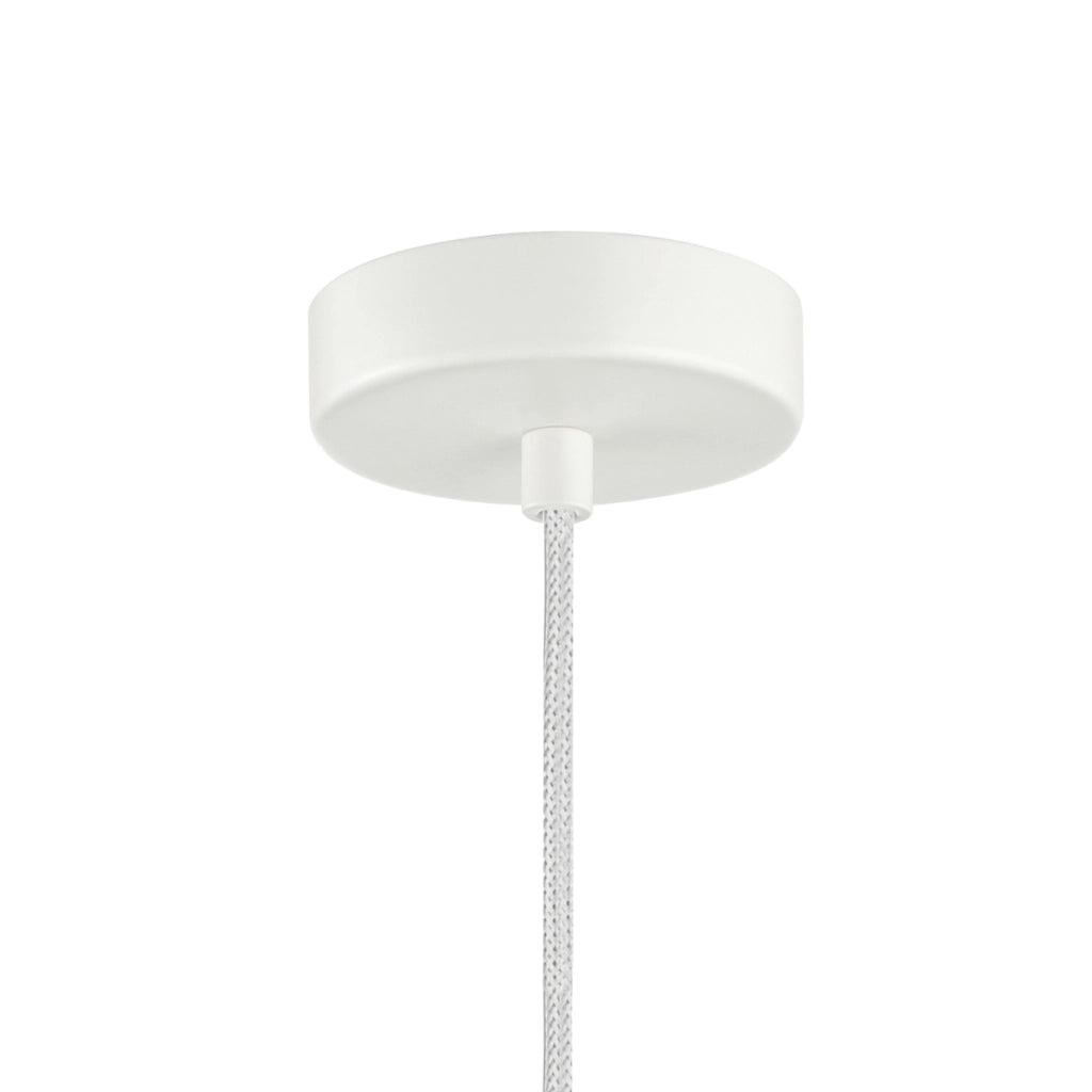 Lampada a sospensione Art Déco ceramica rossa Ø18 E14