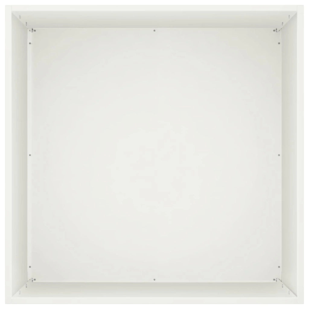 Vaso da giardino Bianco 40 x 40 x 75 cm 8005374