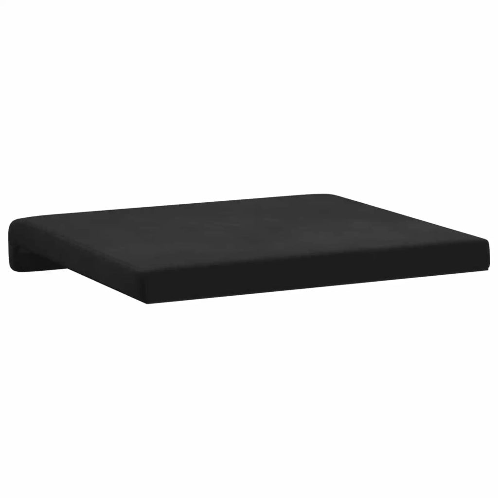 Cuscino per panchina 4 pcs Velluto Nero Profondità 35 cm 42043104