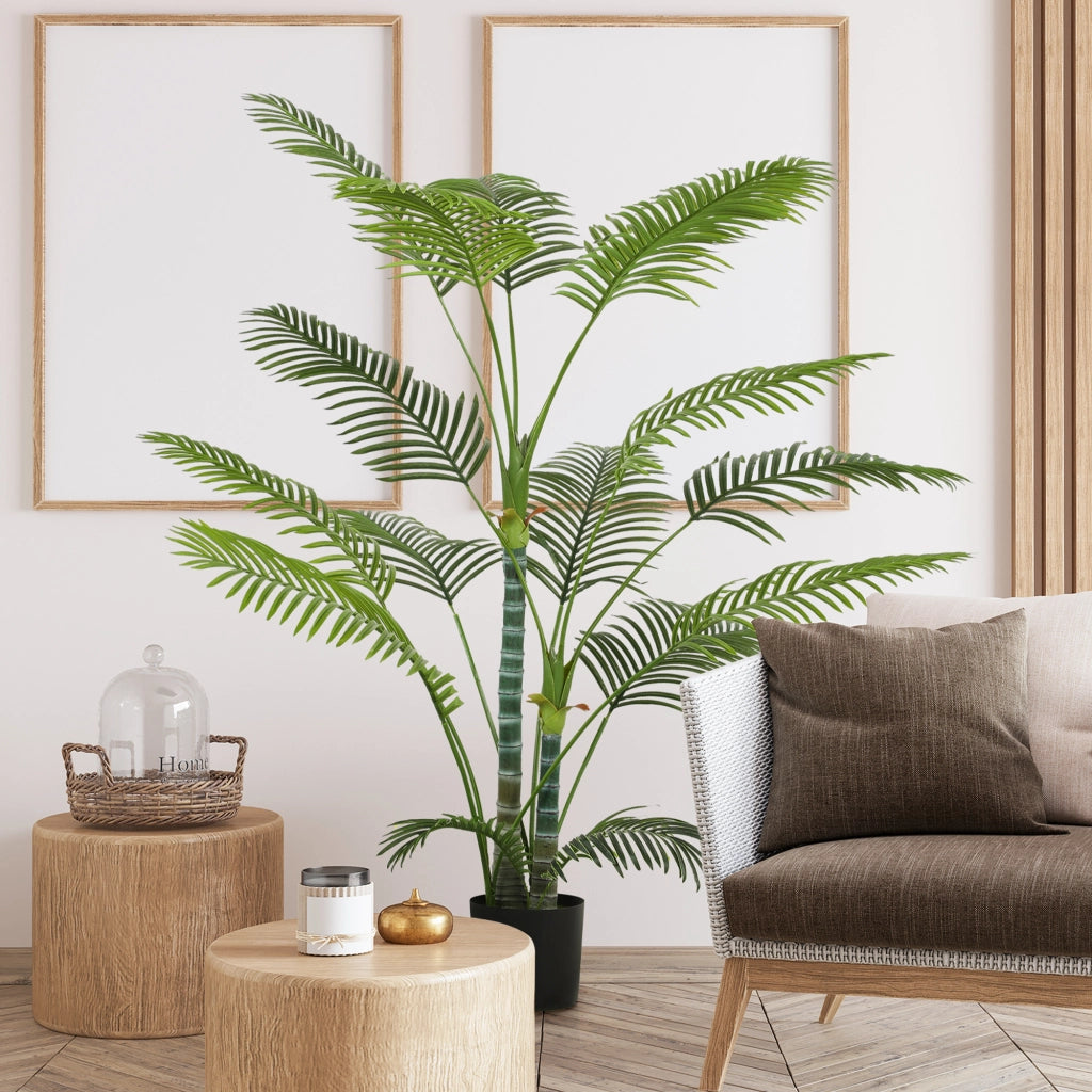 Palma artificiale con vaso ¨C zephmum ¨C verde 170 cm