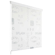 Tenda a rullo per doccia 80 x 240 cm paraspruzzi 02_0005580
