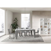 Tavolo allungabile 200/304x90 cm Naxy Premium - Cemento