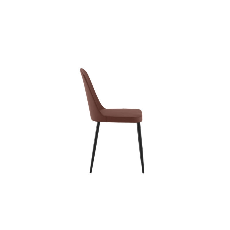 Sedia in soft-touch Tamara 52cm X 45cm H 85cm Stones